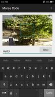 Morse Code Communicator syot layar 2