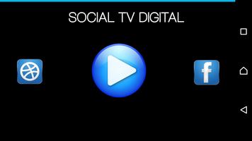 SOCIAL TV DIGITAL الملصق