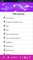 FIFTH HARMONY Songs تصوير الشاشة 1