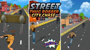 Street Thug Robber City Chase Gangster Mafia 2018 Affiche