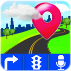 Cartes GPS Street View icône