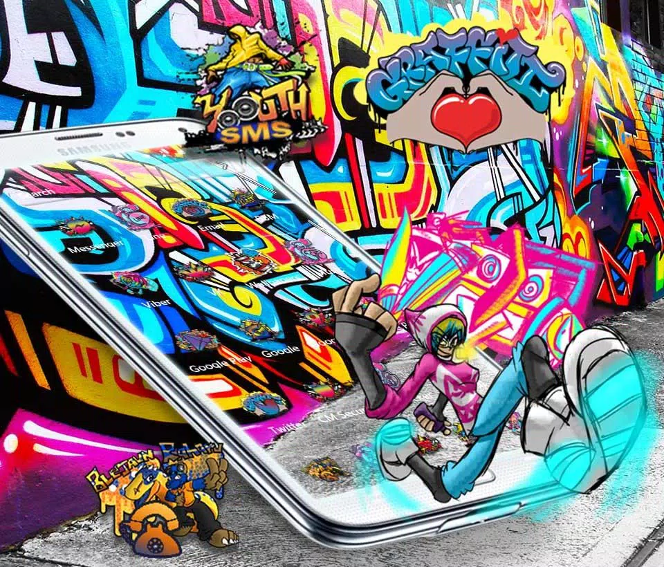 Tải xuống APK Đường phố Graffiti Chủ đề cho Android