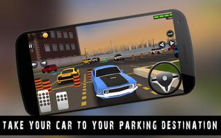 City Parking Sports Car Driving Test Simulator 3D capture d'écran 1
