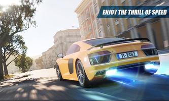 Poster Street Racing Car Traffic Spee