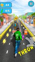 चोर वाला गेम: Street Chaser 3D: Street Skater स्क्रीनशॉट 1