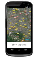 Vista de mapa rua imagem de tela 1