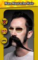 Man Mustache Hair Photo Editor скриншот 2