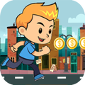 Street Runner Boy - city game