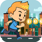 Street Runner Boy - city game 图标