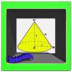 Mencari Luas Selimut Kerucut 圖標
