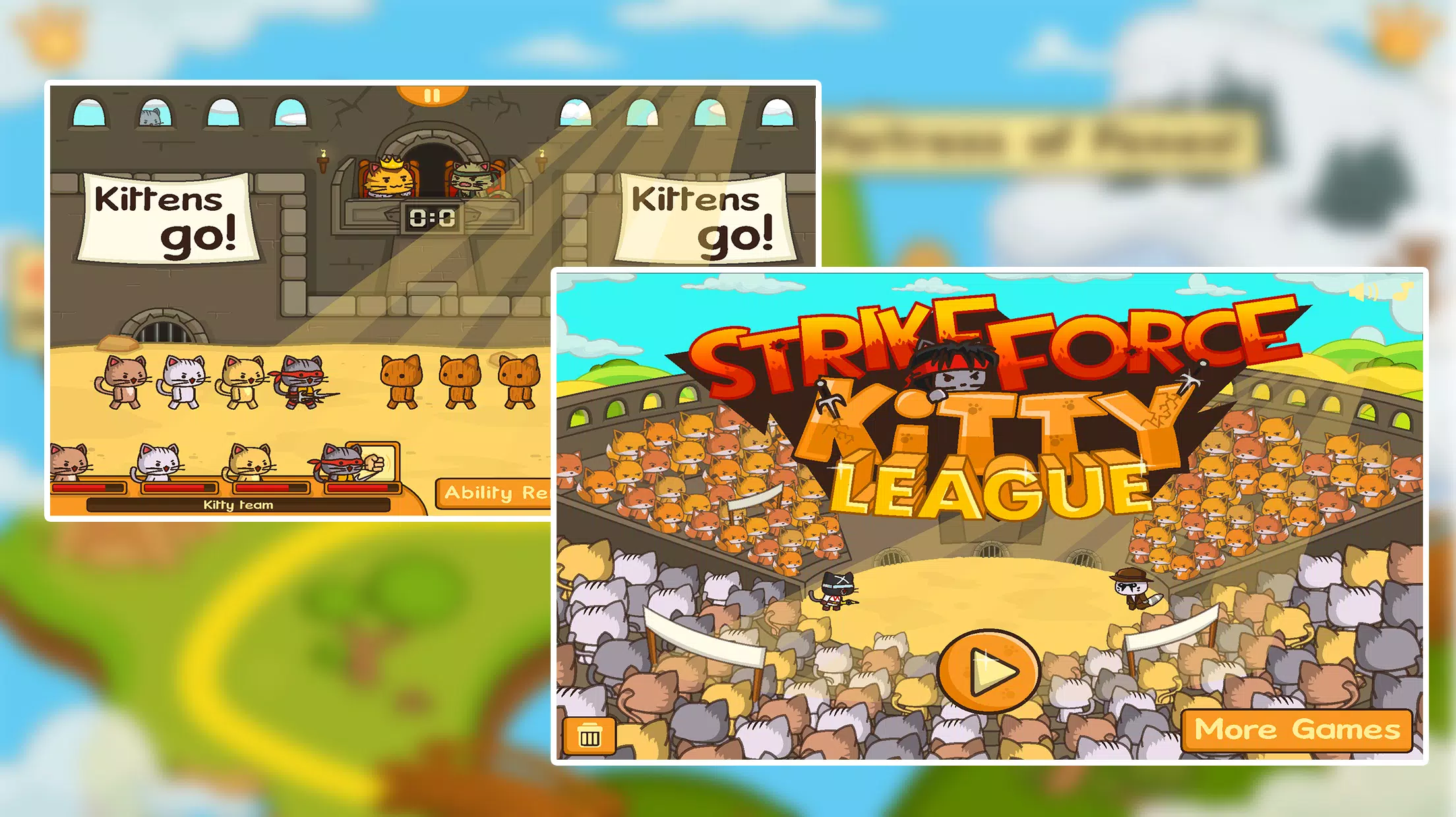 A Liga Dos Gatinhos - StrikeForce Kitty League #1 