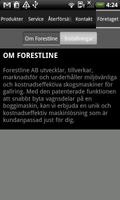برنامه‌نما Forestline عکس از صفحه