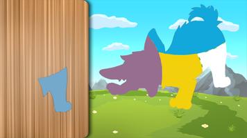 برنامه‌نما Assemble Animals: Shape Puzzle عکس از صفحه