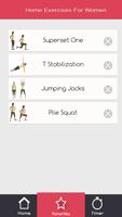 Home Workout Tracker For Women syot layar 2