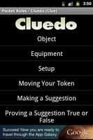 Pocket Rules - Cluedo (Clue) capture d'écran 1
