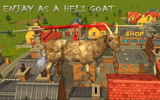 Poster Flying Heli Goat Simulator