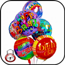 Balloons happy birthday 4K lock screen APK