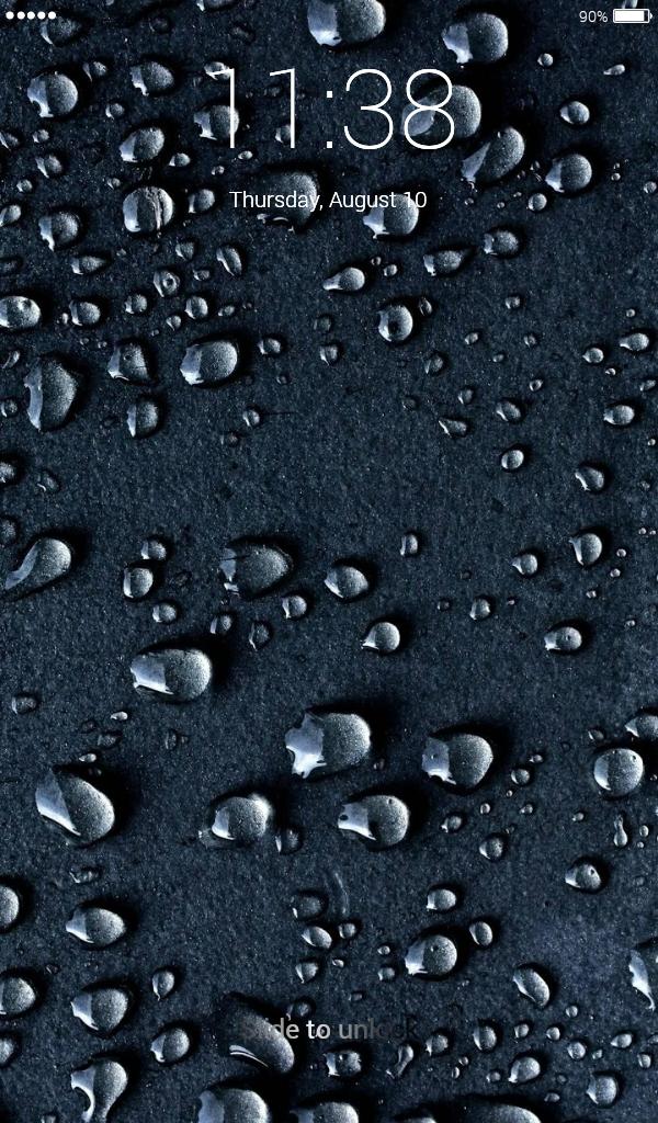 13+ Wallpaper Android Black Water Drops Background