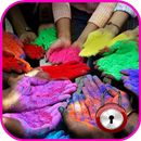 Holi festival color powder lock screen wallpaper APK