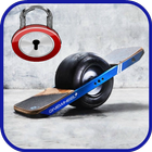 Hoverboard electric segway 3D lock screen icône
