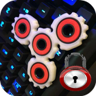 Cool colorful fidget spinner 4K lock screen icône