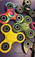 Cool colorful fidget spinner 4K lock screen ภาพหน้าจอ 1