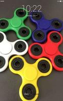 Cool colorful fidget spinner 4K lock screen ảnh chụp màn hình 2