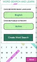 Word Search & Learn - Free captura de pantalla 2