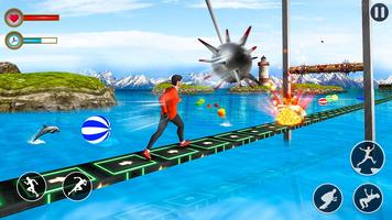 Stuntman Water Running Game screenshot 1