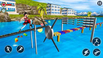 Stuntman Water Running Game screenshot 2