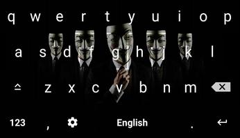Anonymous Keyboard Themes capture d'écran 3