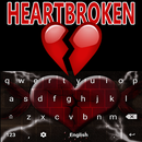 Broken Heart Keyboard Themes APK