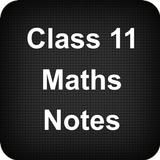 Class 11 Maths Notes ikon