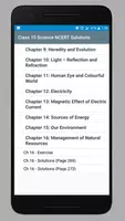 Class 10 Science NCERT Solutions capture d'écran 1