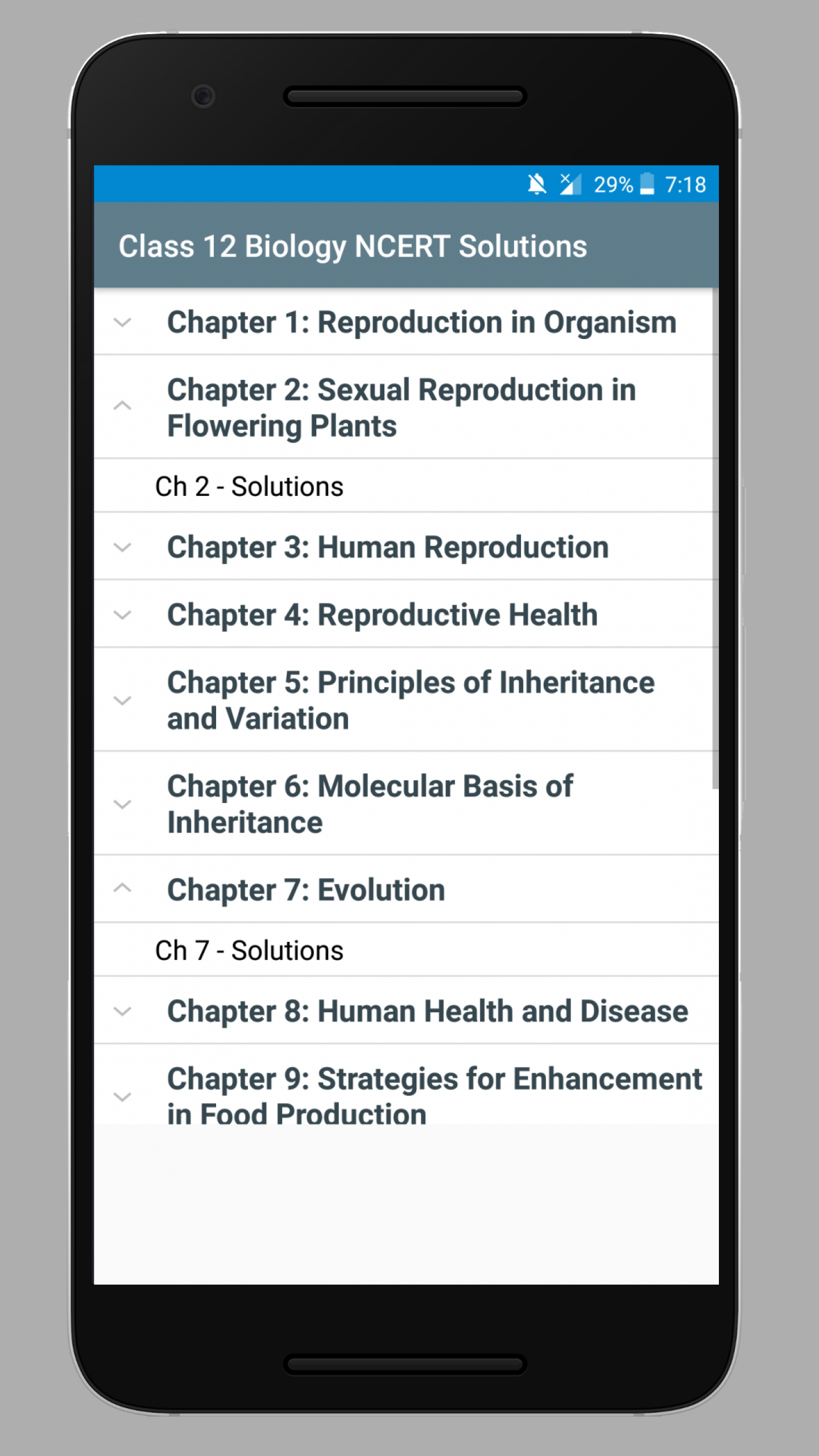 Class 12 Biology NCERT Solutions for Android - APK Download - 
