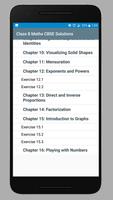 Class 8 Maths CBSE Solutions screenshot 1