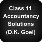 Class 11 Accountancy Solutions (D.K. Goel) icône