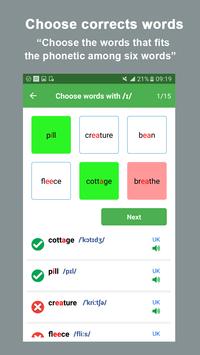 English Pronunciation apk screenshot