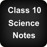 Class 10 Science Notes icono