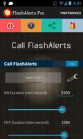 3 Schermata Call Flash Alerts 360