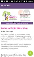 Royal Sapphire Preschool capture d'écran 1