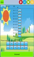 Kids Addition and Subtraction Affiche