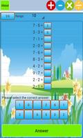 Kids Addition and Subtraction اسکرین شاٹ 1