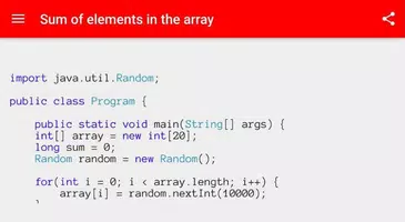 Java Samples Pro screenshot 5
