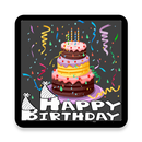 APK Text on Birthday Cake