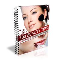 100 Beauty Tips पोस्टर