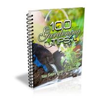 100 Gardening tips โปสเตอร์