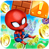 Amazing Spider Hero Jungle Run simgesi