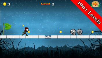 Jungle Castle Ninja Run imagem de tela 2