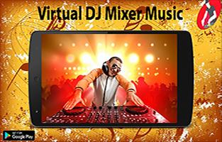 Virtual DJ Mixer Music Affiche